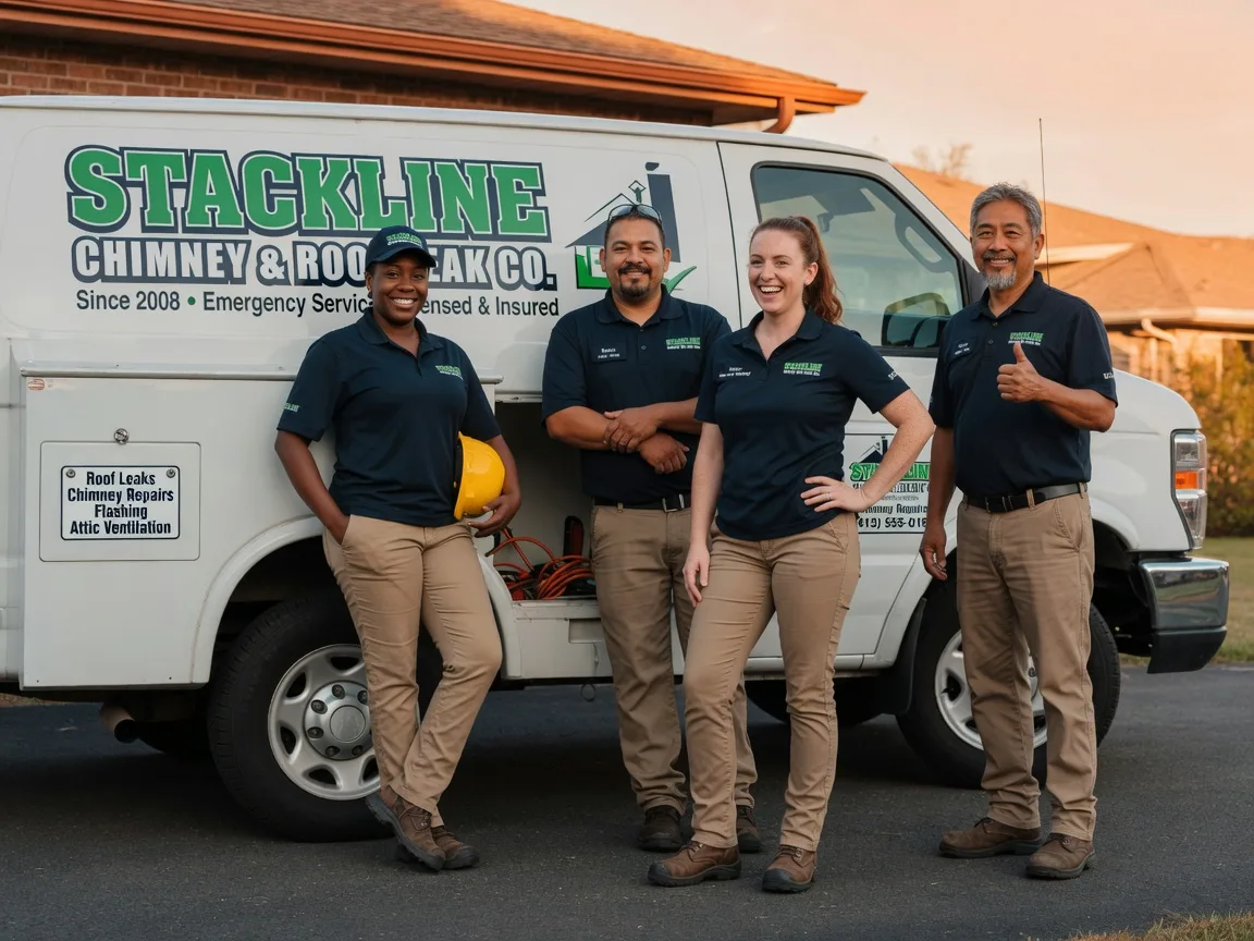 Chimney flashing repair company in Michigan, ND